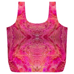 Pink Pour  Full Print Recycle Bag (XXL) from ArtsNow.com Back
