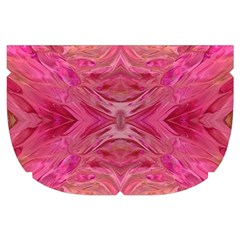 Pink Pour  Make Up Case (Small) from ArtsNow.com Side Left
