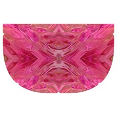Pink Pour  Make Up Case (Medium) from ArtsNow.com Side Right