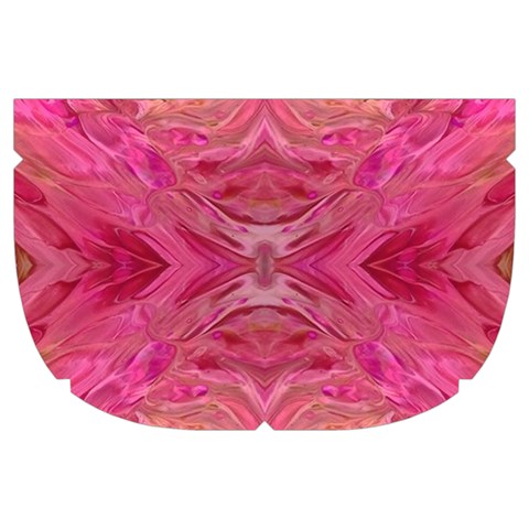 Pink Pour  Make Up Case (Large) from ArtsNow.com Side Right