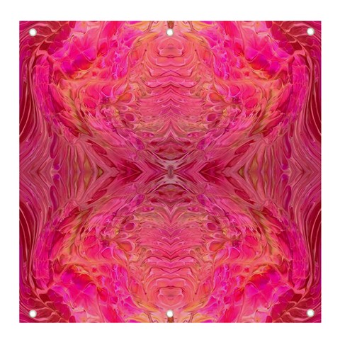 Pink Pour  Banner and Sign 4  x 4  from ArtsNow.com Front