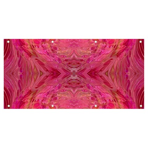 Pink Pour  Banner and Sign 8  x 4  from ArtsNow.com Front