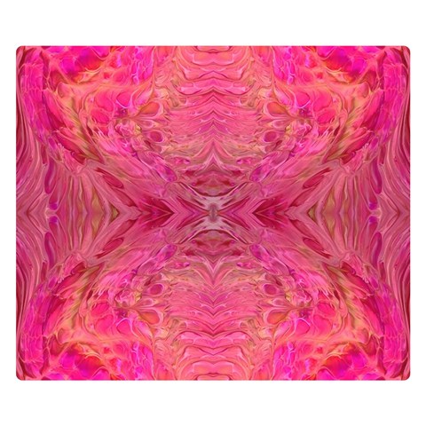 Pink Pour  50  x 40  Premium Plush Fleece Blanket (Small) from ArtsNow.com 50 x40  Blanket Front