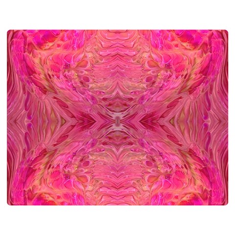 Pink Pour  60  x 50  Premium Plush Fleece Blanket (Medium) from ArtsNow.com 60 x50  Blanket Front