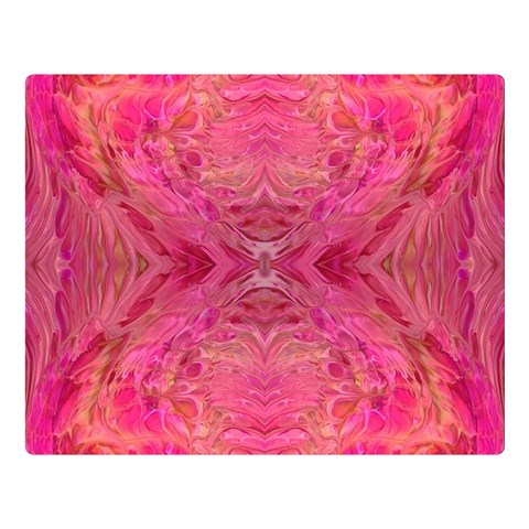 Pink Pour  80  x 56  Premium Plush Fleece Blanket (Large) from ArtsNow.com 80 x60  Blanket Front