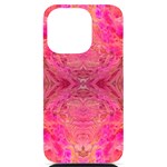 Pink Pour  iPhone 14 Pro Black UV Print PC Hardshell Case