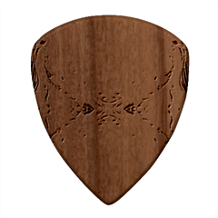 Pink Pour  Square Wood Guitar Pick Holder Case And Picks Set from ArtsNow.com Pick