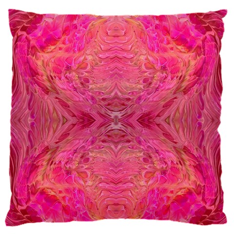 Pink Pour  16  Baby Flannel Cushion Case (Two Sides) from ArtsNow.com Front