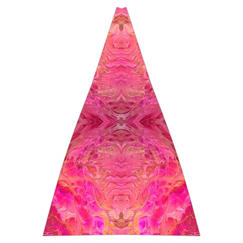 Pink Pour  Automatic Folding Umbrella with Case (Large) from ArtsNow.com 13.71 x19.92  Umbrella - 2