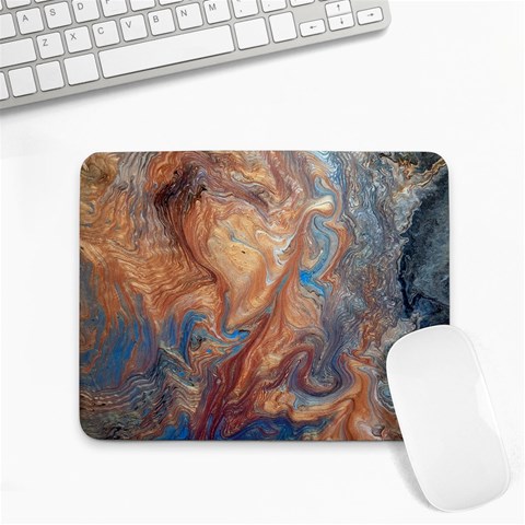 Blue flow Small Mousepad from ArtsNow.com Front