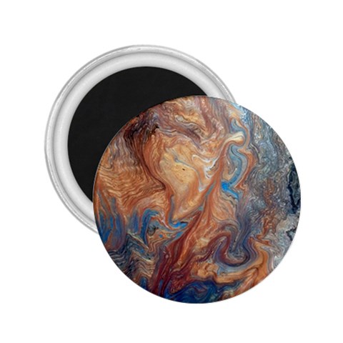 Blue flow 2.25  Magnets from ArtsNow.com Front