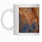 Blue flow White Mug