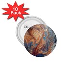 Blue flow 1.75  Buttons (10 pack)