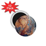 Blue flow 1.75  Magnets (10 pack) 