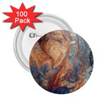 Blue flow 2.25  Buttons (100 pack) 