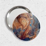 Blue flow 2.25  Handbag Mirrors