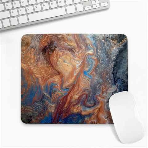 Blue flow Large Mousepad from ArtsNow.com Front