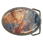 Blue flow Belt Buckles