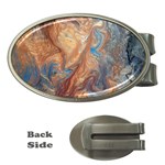 Blue flow Money Clips (Oval) 