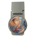 Blue flow Money Clips (Round) 