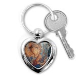 Blue flow Key Chain (Heart)