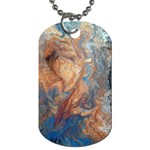 Blue flow Dog Tag (Two Sides)