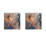 Blue flow Cufflinks (Square)