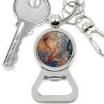 Blue flow Bottle Opener Key Chain