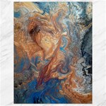 Blue flow Canvas 18  x 24 