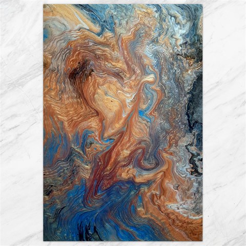 Blue flow Canvas 24  x 36  from ArtsNow.com 23.35 x34.74  Canvas - 1