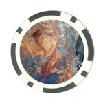 Blue flow Poker Chip Card Guard