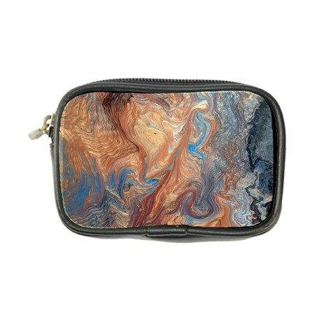 Blue flow Coin Purse from ArtsNow.com Front