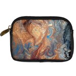 Blue flow Digital Camera Leather Case