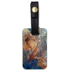 Blue flow Luggage Tag (one side)