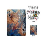 Blue flow Playing Cards 54 Designs (Mini)