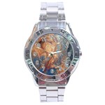 Blue flow Stainless Steel Analogue Watch