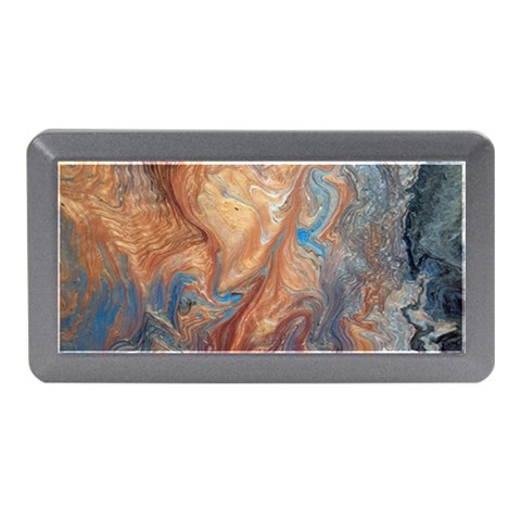 Blue flow Memory Card Reader (Mini) from ArtsNow.com Front