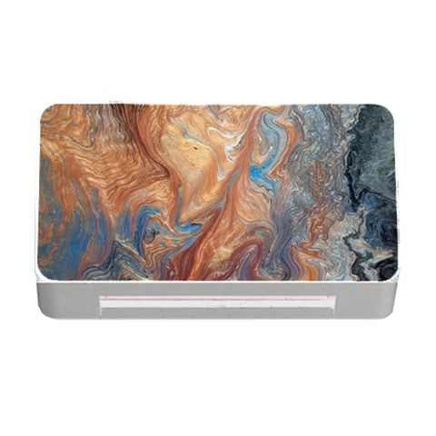 Blue flow Memory Card Reader with CF from ArtsNow.com Front