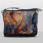 Blue flow Messenger Bag