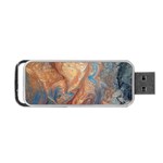 Blue flow Portable USB Flash (One Side)