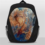 Blue flow Backpack Bag