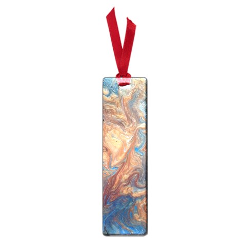 Blue flow Small Book Marks from ArtsNow.com Front