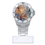 Blue flow Plastic Nurses Watch