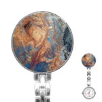 Blue flow Stainless Steel Nurses Watch