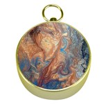 Blue flow Gold Compasses