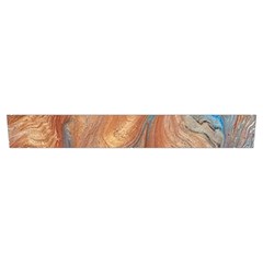 Blue flow Everyday Shoulder Bag with Pouch Bag from ArtsNow.com Back Inside