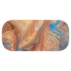 Blue flow Everyday Shoulder Bag with Pouch Bag from ArtsNow.com Bottom