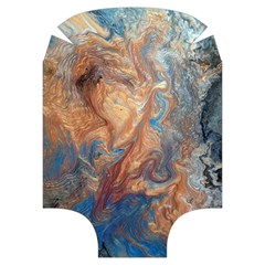 Blue flow Luggage Cover (Medium) from ArtsNow.com Back