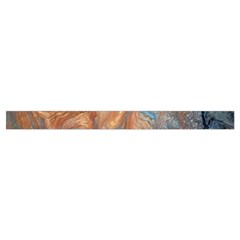 Blue flow Wristlet Pouch Bag (Small) from ArtsNow.com Strap Outside