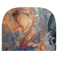 Blue flow Make Up Case (Small) from ArtsNow.com Back